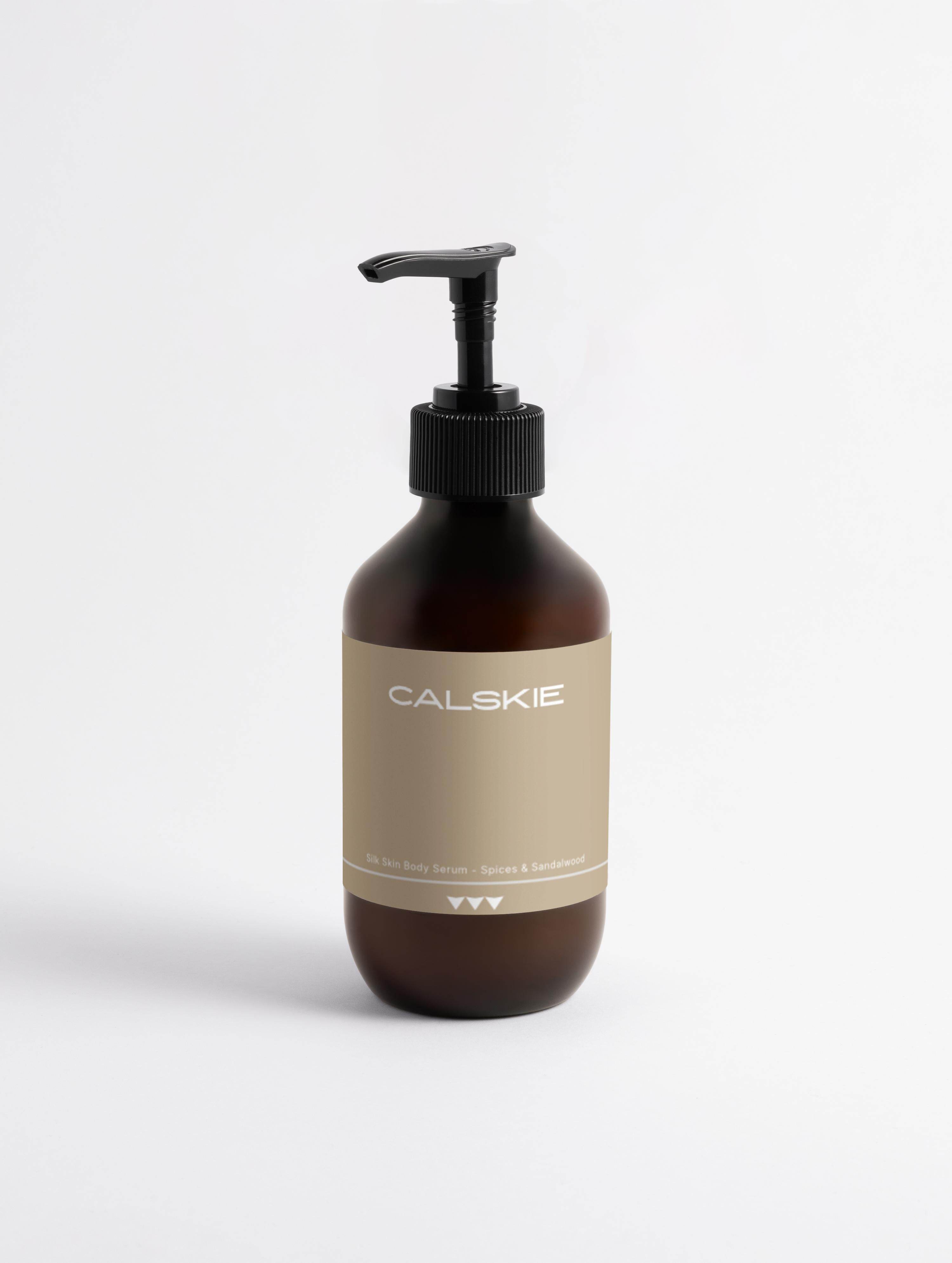 Silk Skin Body Serum, Spices and Sandalwood - Calskie