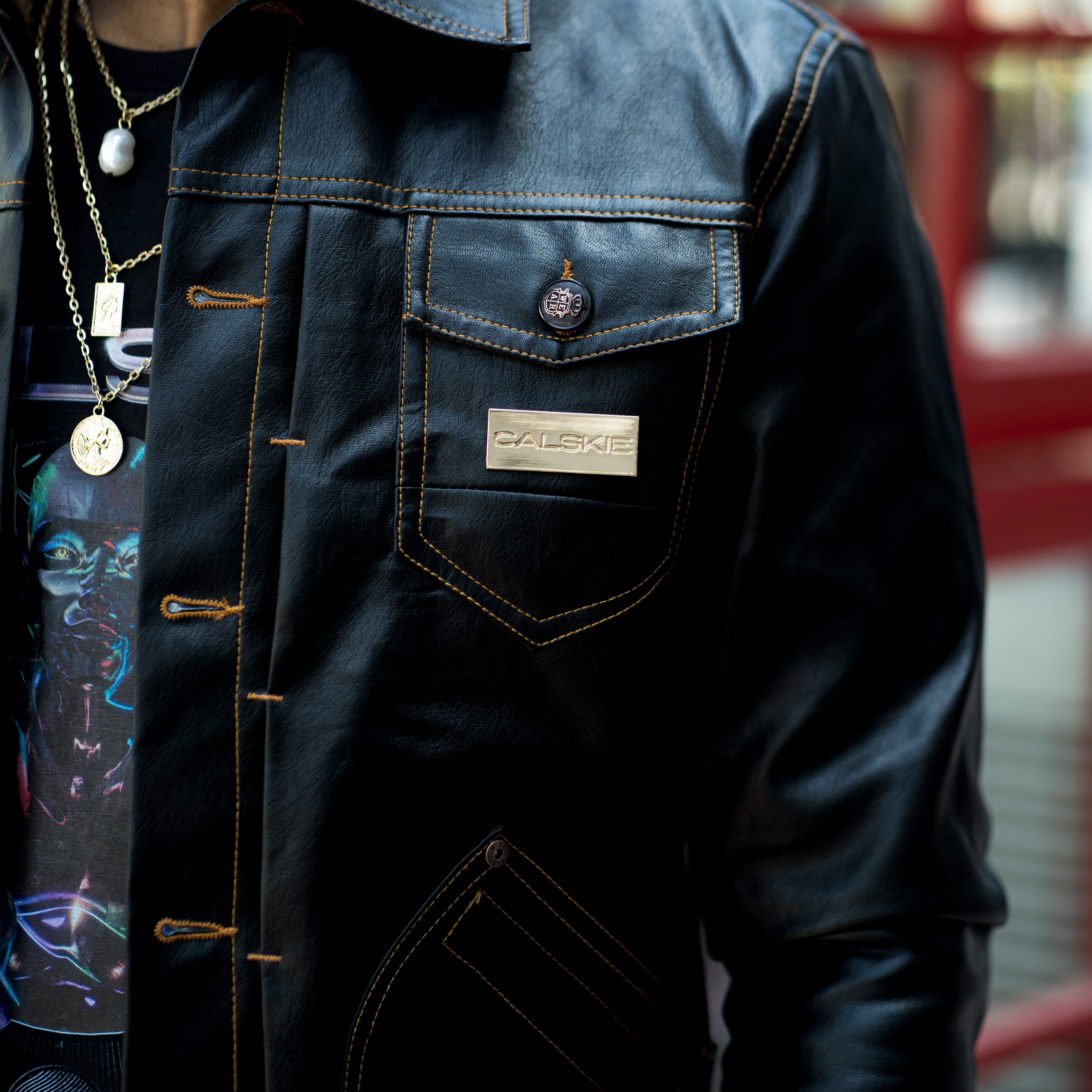 Jacke aus Lammleder