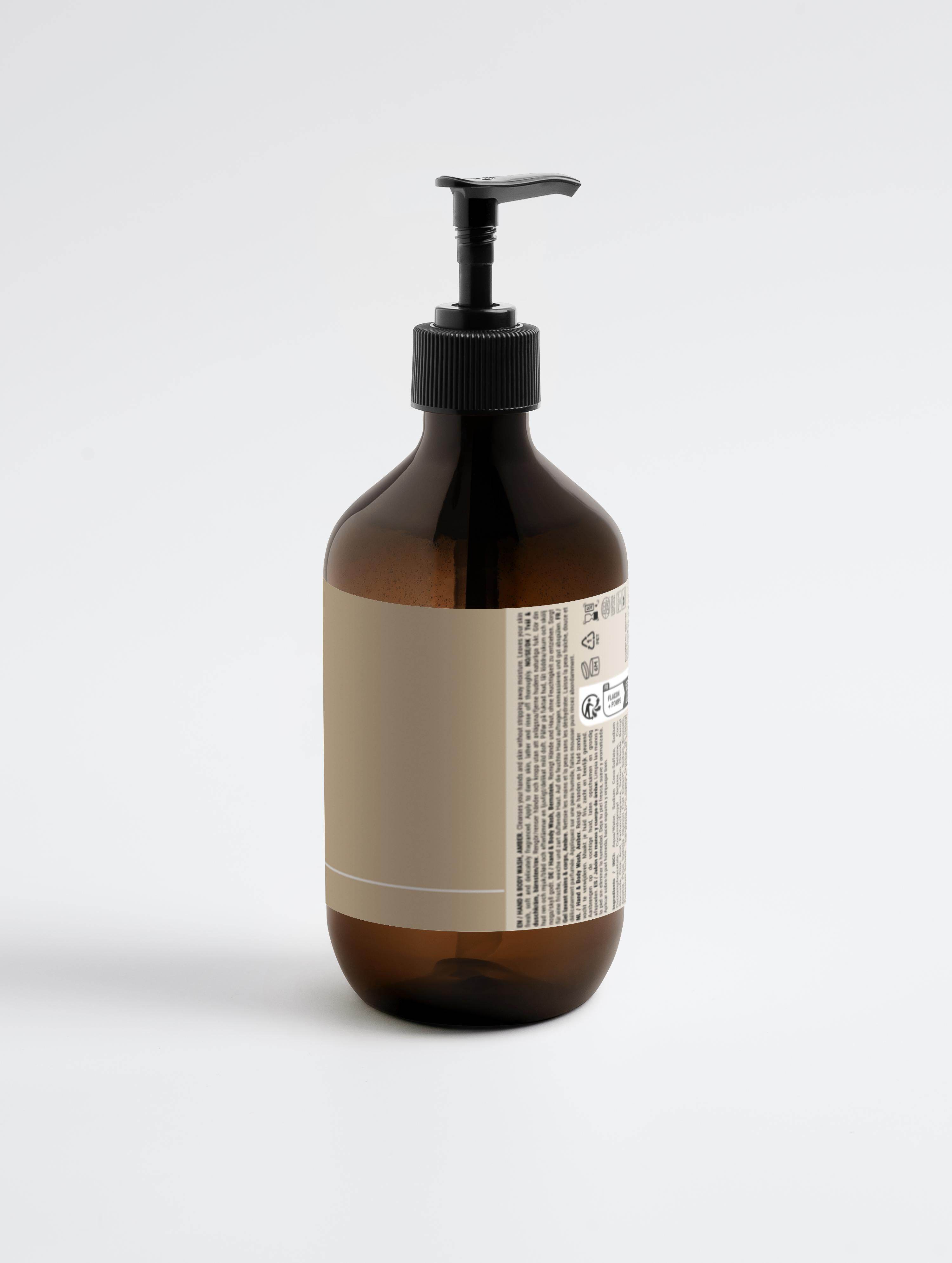 Hand & Body Wash, Patchouli and Amber Vanilla - Calskie