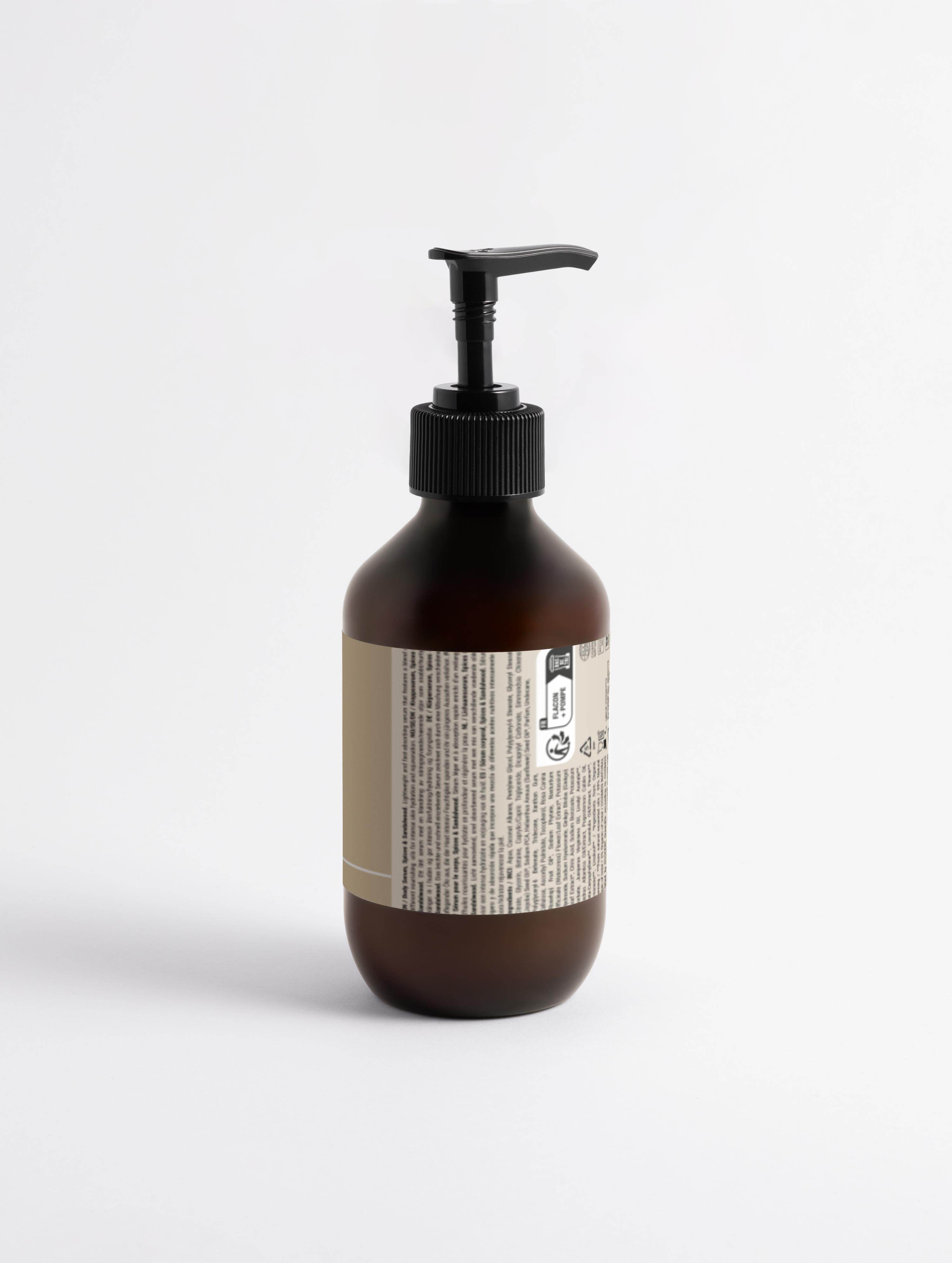 Silk Skin Body Serum, Spices and Sandalwood - Calskie